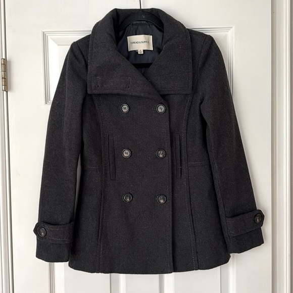 Thread & Supply Double Breasted Peacoat - Picture 3 of 7